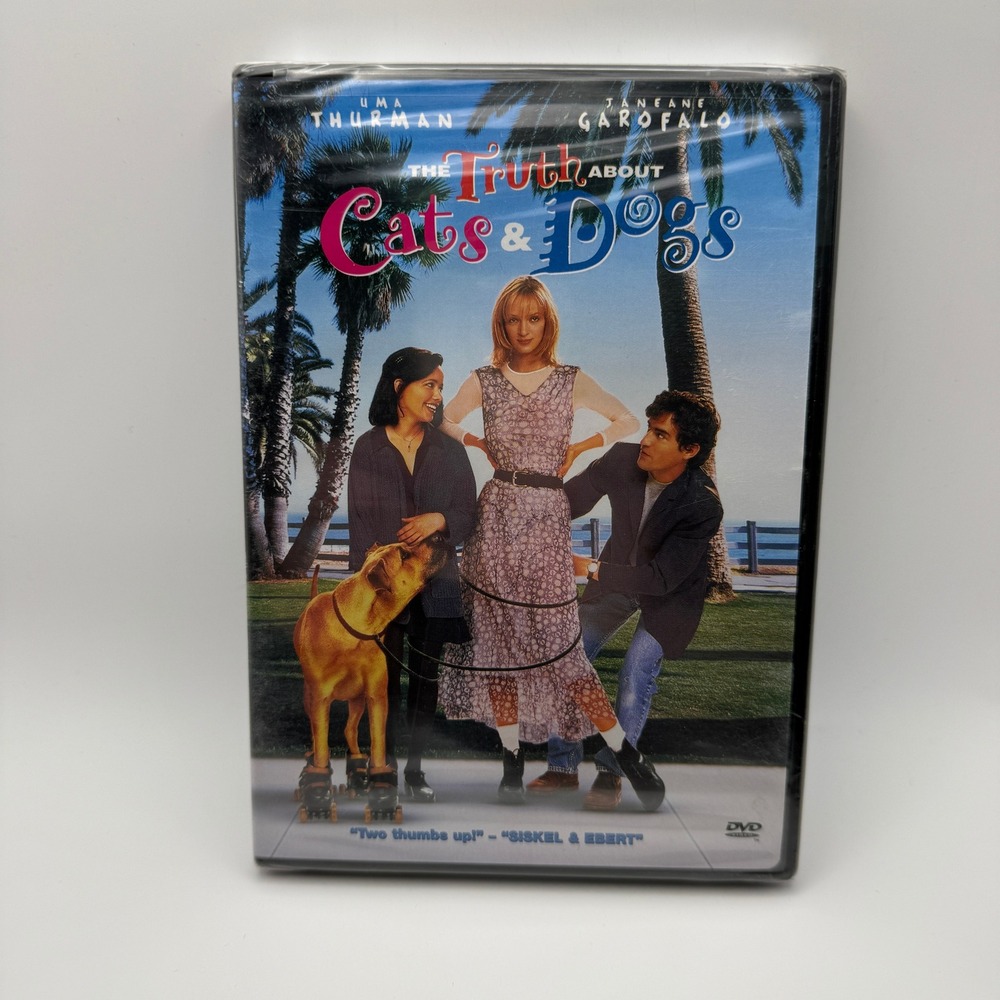 The Truth About Cats & Dogs DVD 1996 Uma Thurman Janeane Garofalo Sealed New